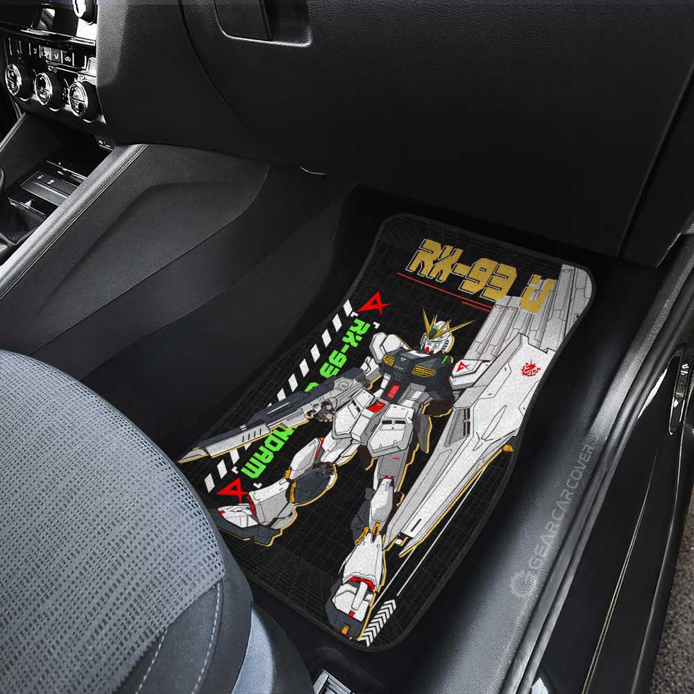 RX-93 _ Gundam Car Floor Mats Custom Gundam Anime Car Accessories - Gearcarcover - 4