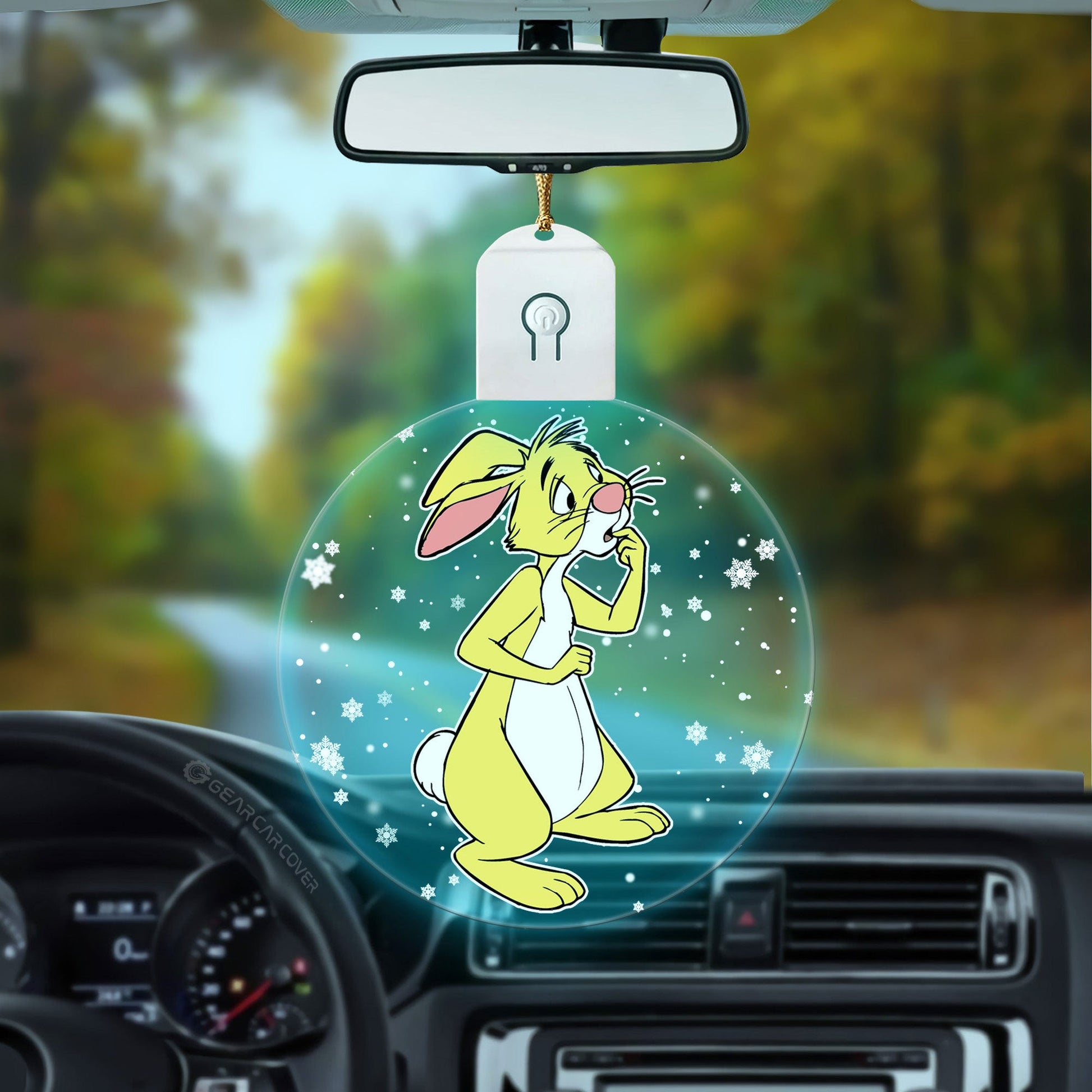 Rabbit Led Ornament Custom Car Decorations - Gearcarcover - 3