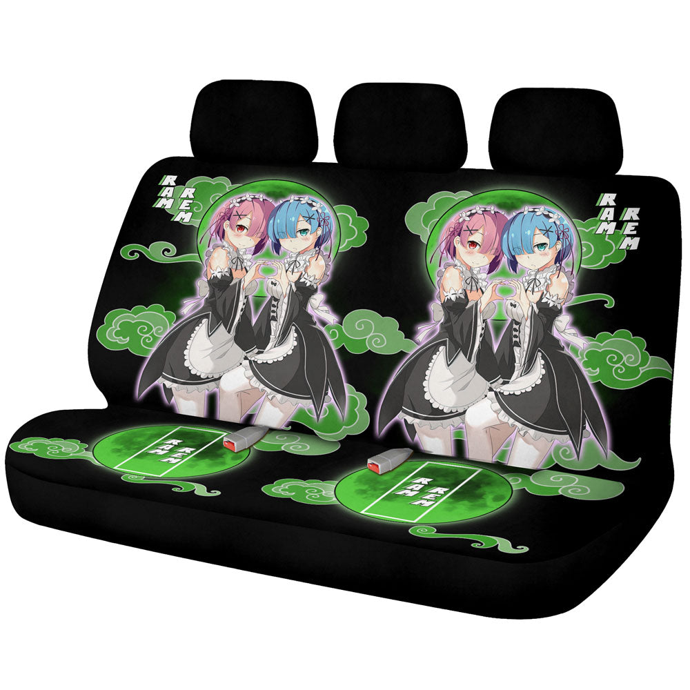 Ram And Rem Car Back Seat Covers Custom Car Accessories - Gearcarcover - 1