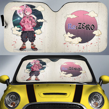 Ram Car Sunshade Anime Collection - Gearcarcover - 1