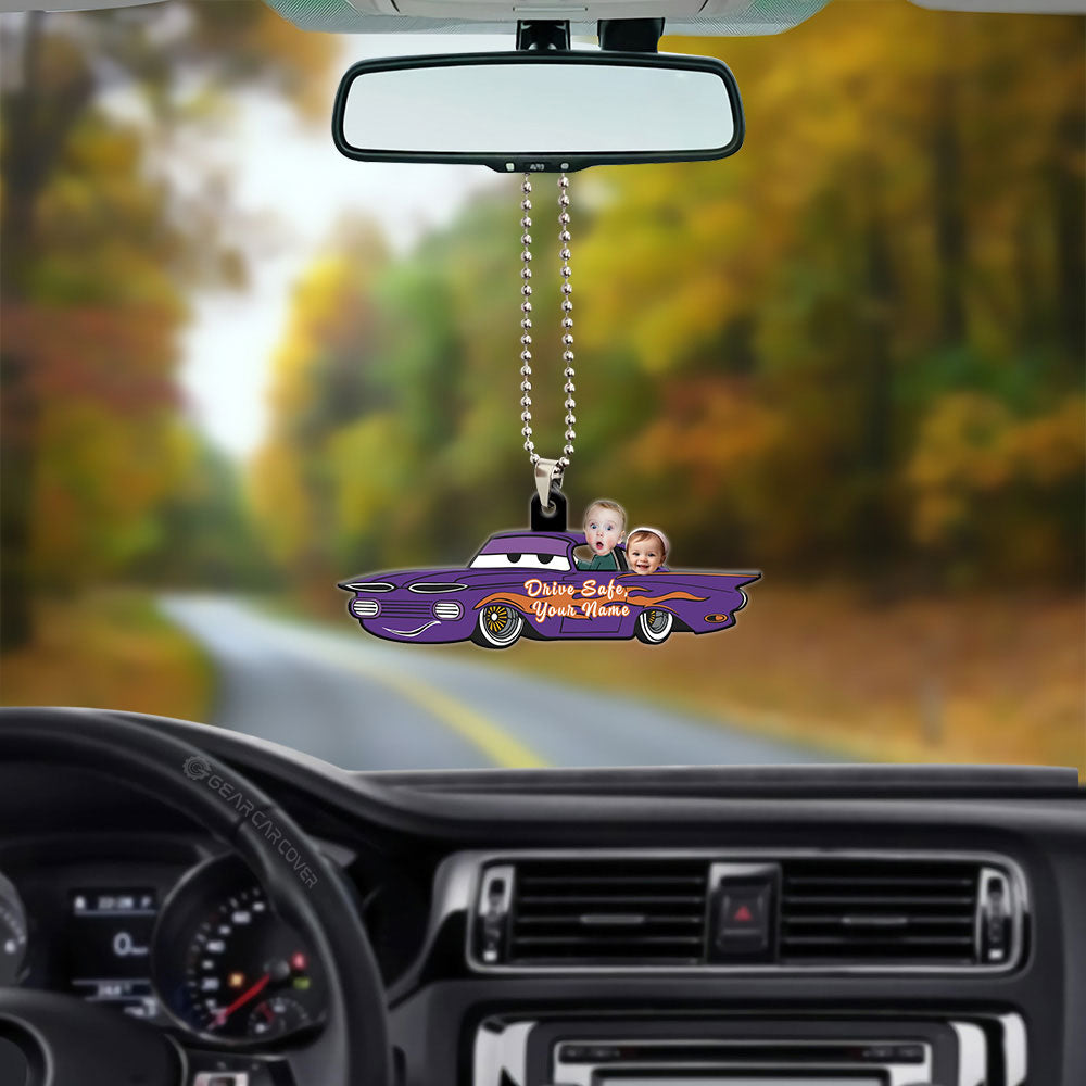 Ramone Ornament Personalized Baby Face Collection - Gearcarcover - 3
