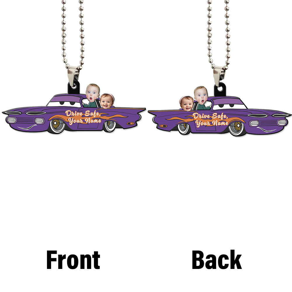 Ramone Ornament Personalized Baby Face Collection - Gearcarcover - 4