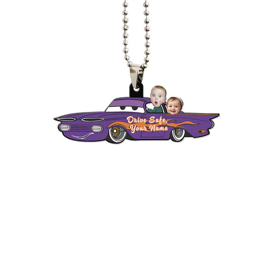 Ramone Ornament Personalized Baby Face Collection - Gearcarcover - 1