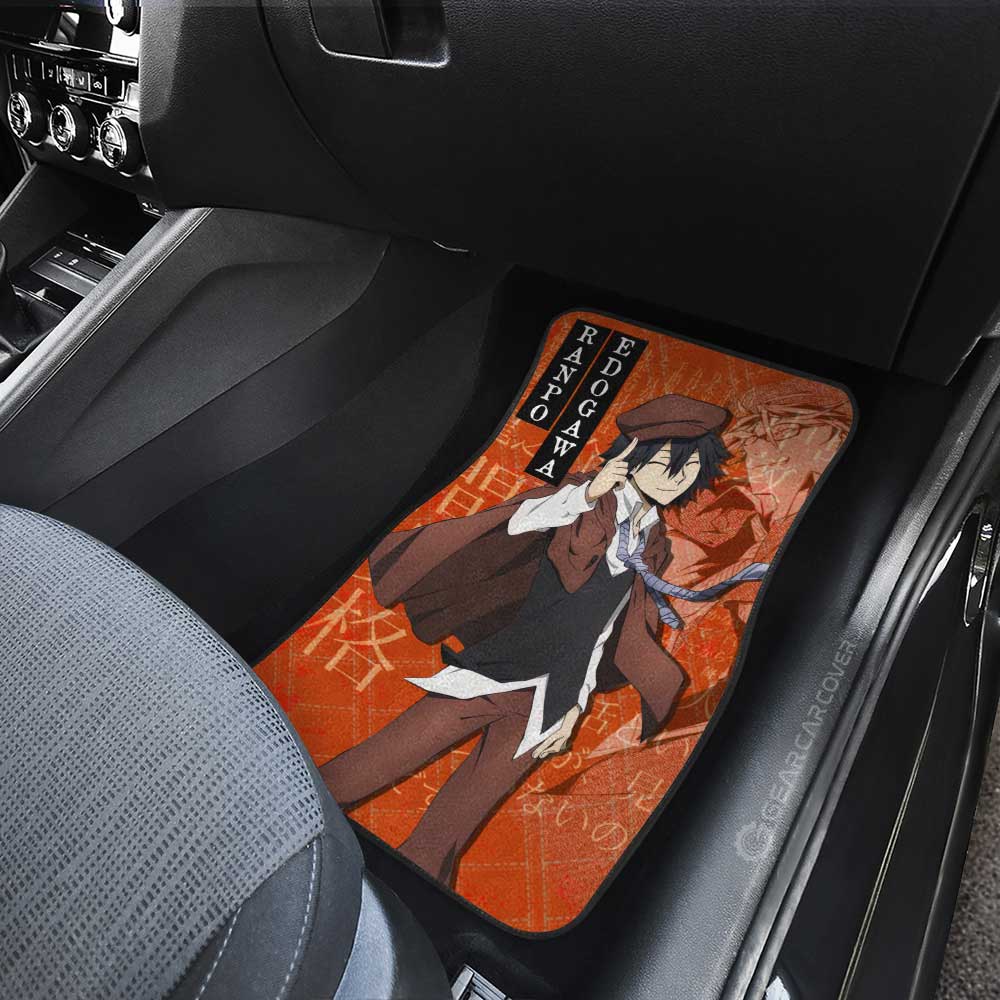 Ranpo Edogawa Car Floor Mats Custom Car Accessories - Gearcarcover - 4
