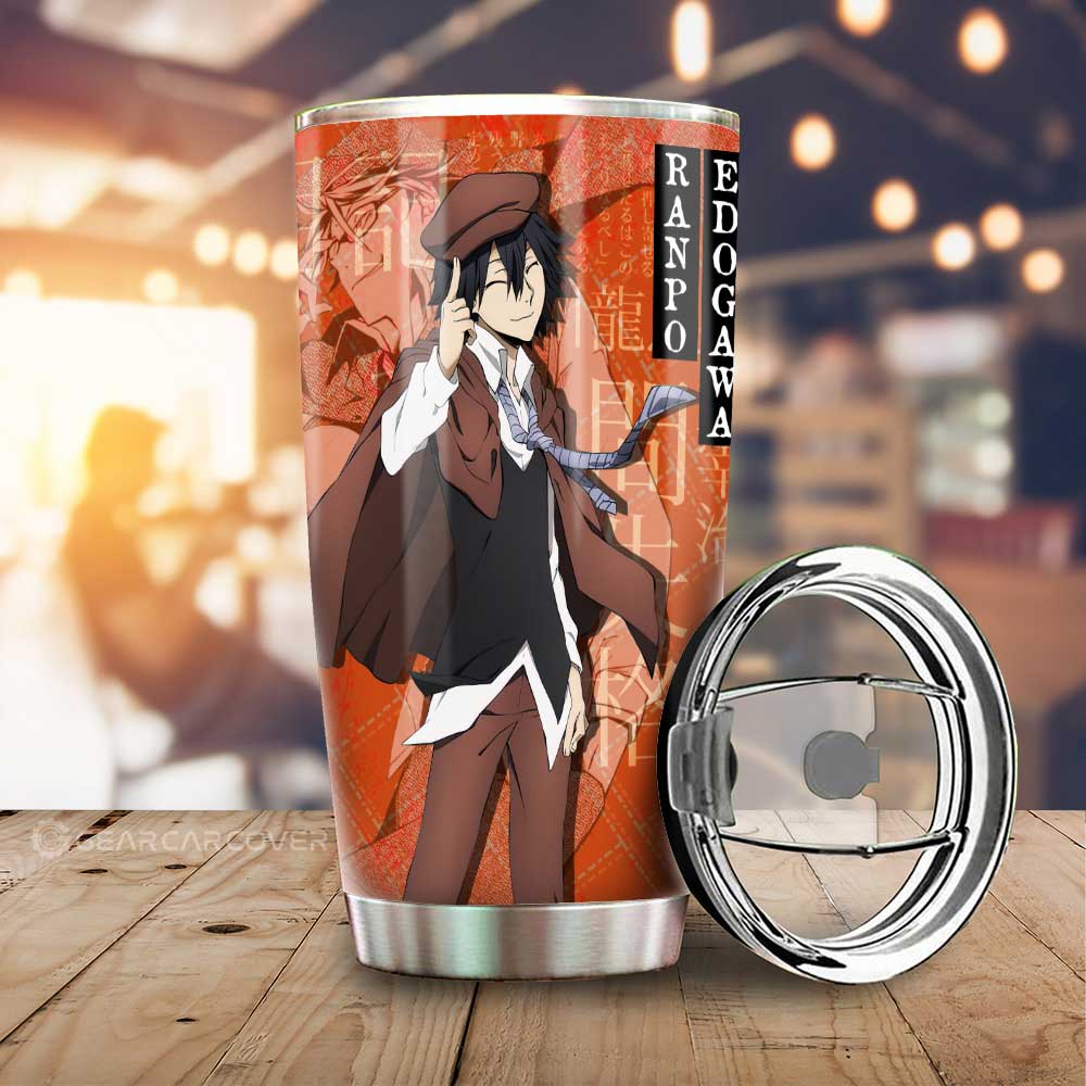 Ranpo Edogawa Tumbler Cup Custom Car Interior Accessories - Gearcarcover - 1