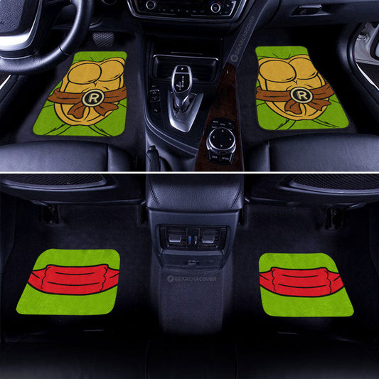 Raphael Car Floor Mats Custom Ninja Turtle Car Accessories - Gearcarcover - 2