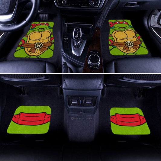 Raphael Car Floor Mats Custom Ninja Turtle Car Accessories - Gearcarcover - 2