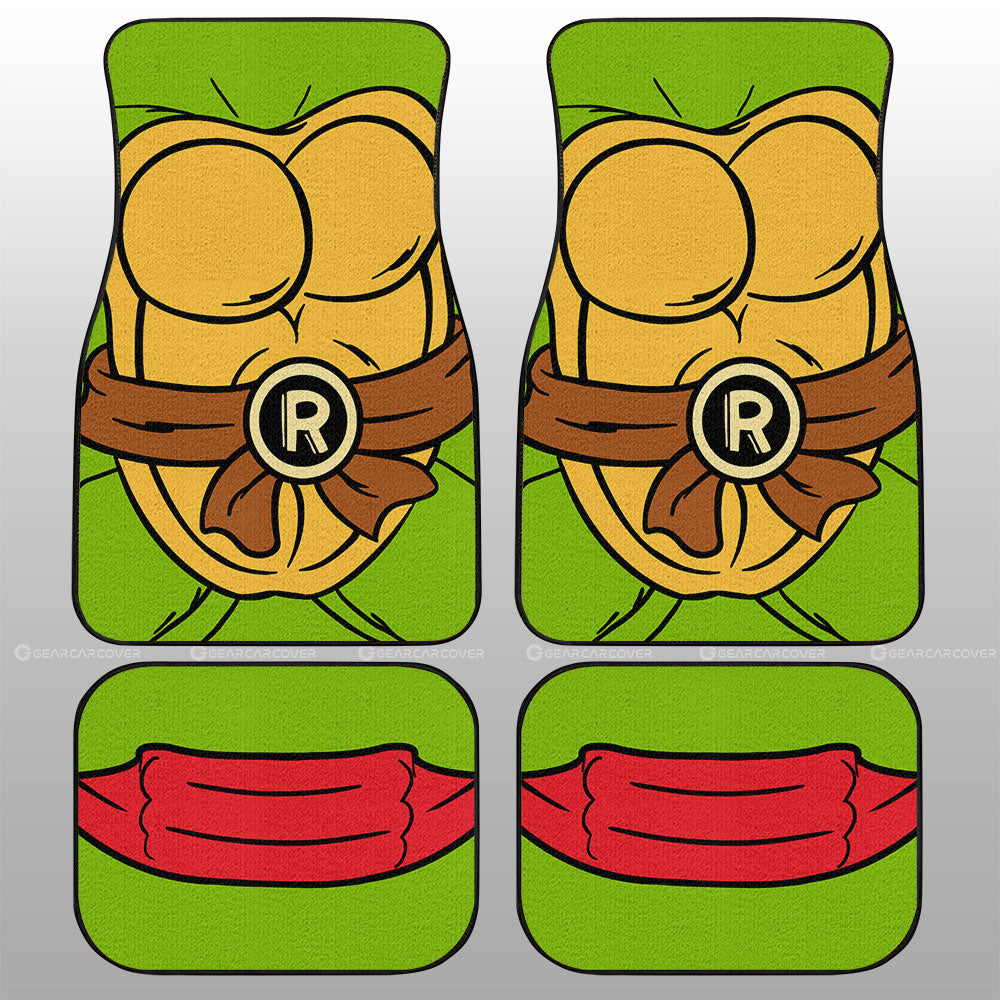 Raphael Car Floor Mats Custom Ninja Turtle Car Accessories - Gearcarcover - 1