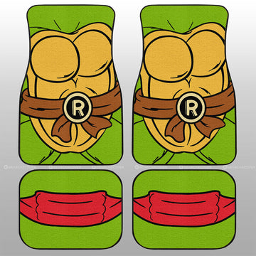 Raphael Car Floor Mats Custom Ninja Turtle Car Accessories - Gearcarcover - 1