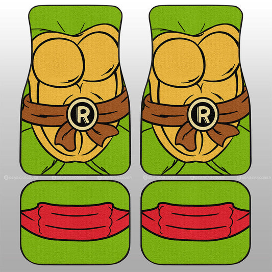 Raphael Car Floor Mats Custom Ninja Turtle Car Accessories - Gearcarcover - 1