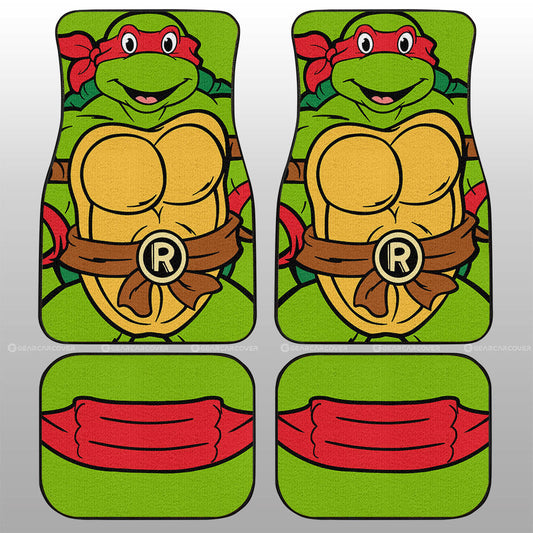 Raphael Car Floor Mats Custom Ninja Turtle Car Accessories - Gearcarcover - 1