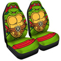 Raphael Car Seat Covers Custom Ninja Turtle Car Accessories - Gearcarcover - 3