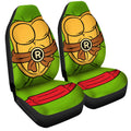 Raphael Car Seat Covers Custom Ninja Turtle Car Accessories - Gearcarcover - 3