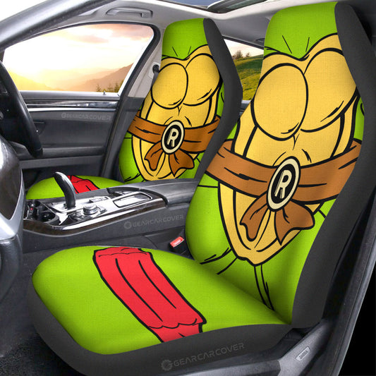 Raphael Car Seat Covers Custom Ninja Turtle Car Accessories - Gearcarcover - 1