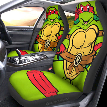 Raphael Car Seat Covers Custom Ninja Turtle Car Accessories - Gearcarcover - 1