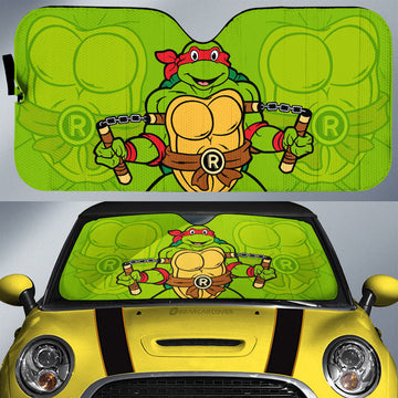 Raphael Car Sunshade Custom Ninja Turtle Car Accessories - Gearcarcover - 1