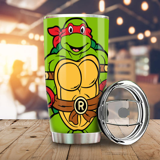 Raphael Tumbler Cup Custom Ninja Turtle Car Accessories - Gearcarcover - 2