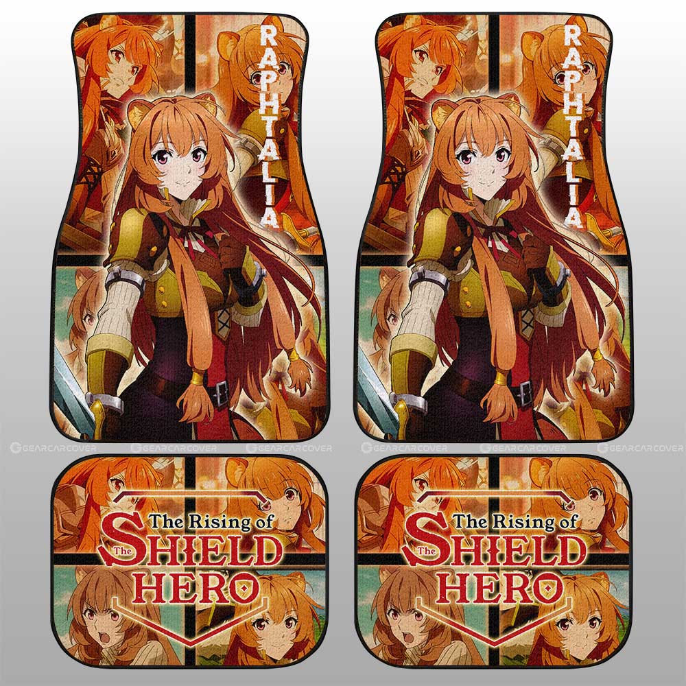 Raphtalia Car Floor Mats Custom The Rising Of The Shield Hero Anime Car Accessories - Gearcarcover - 1