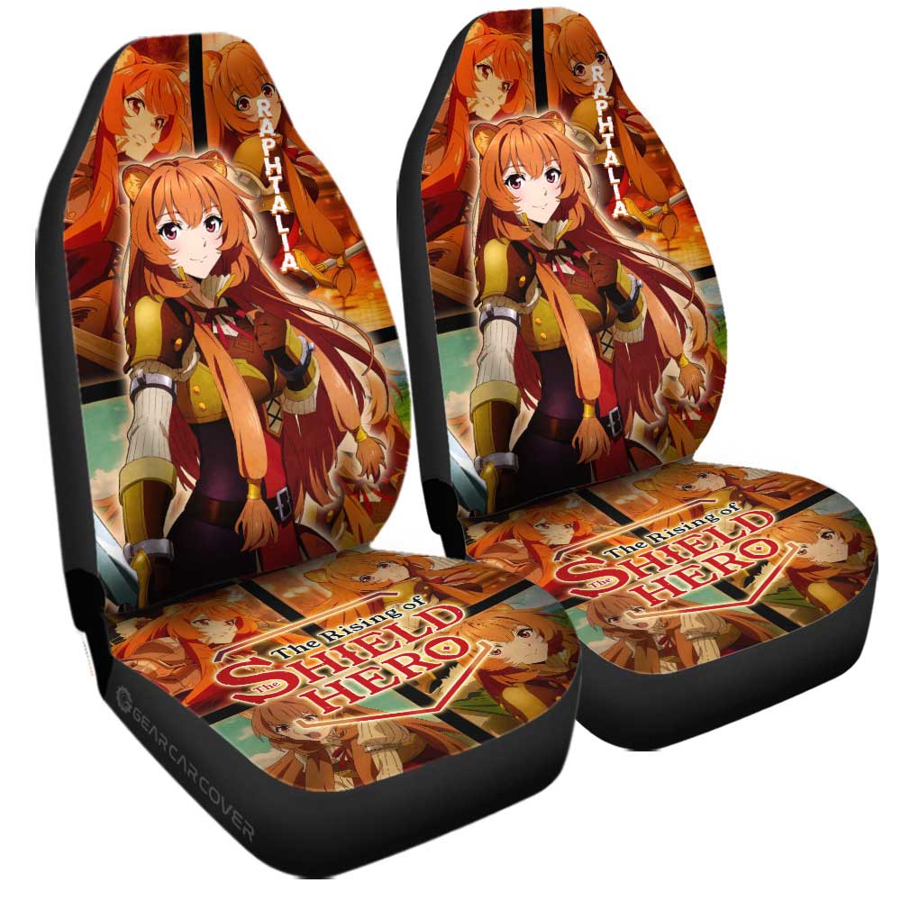 Raphtalia Car Seat Covers Custom The Rising Of The Shield Hero Car Accessories - Gearcarcover - 3