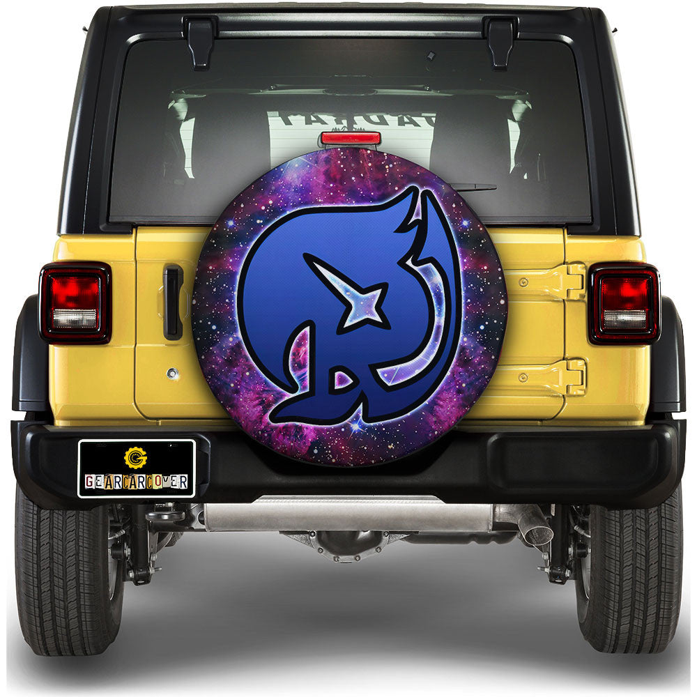 Raven Tail Symbol Spare Tire Cover Custom Galaxy Style - Gearcarcover - 1