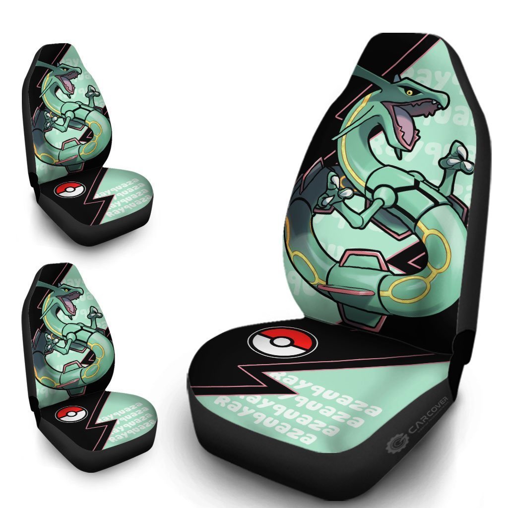 Rayquaza Car Seat Covers Custom Anime Car Accessories - Gearcarcover - 4