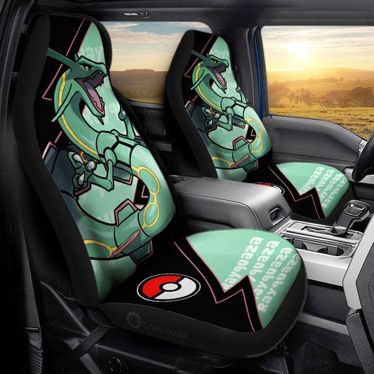 Rayquaza Car Seat Covers Custom Anime Car Accessories - Gearcarcover - 1