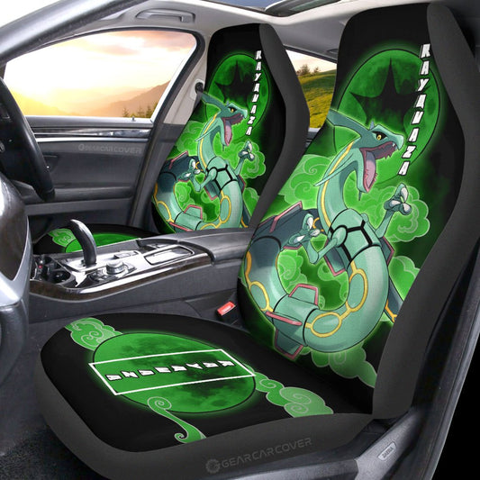 Rayquaza Car Seat Covers Custom Car Accessories For Fans - Gearcarcover - 2