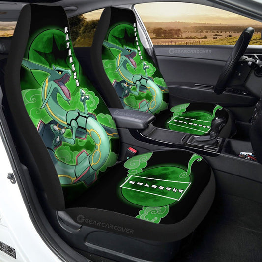Rayquaza Car Seat Covers Custom Car Accessories For Fans - Gearcarcover - 1