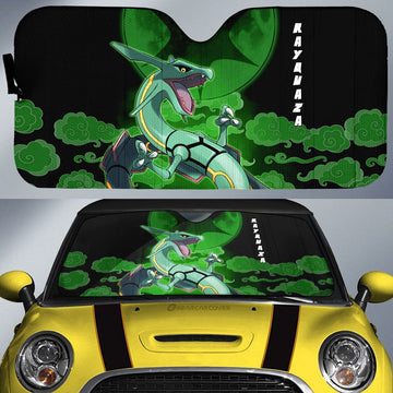 Rayquaza Car Sunshade Custom Anime Car Accessories - Gearcarcover - 1