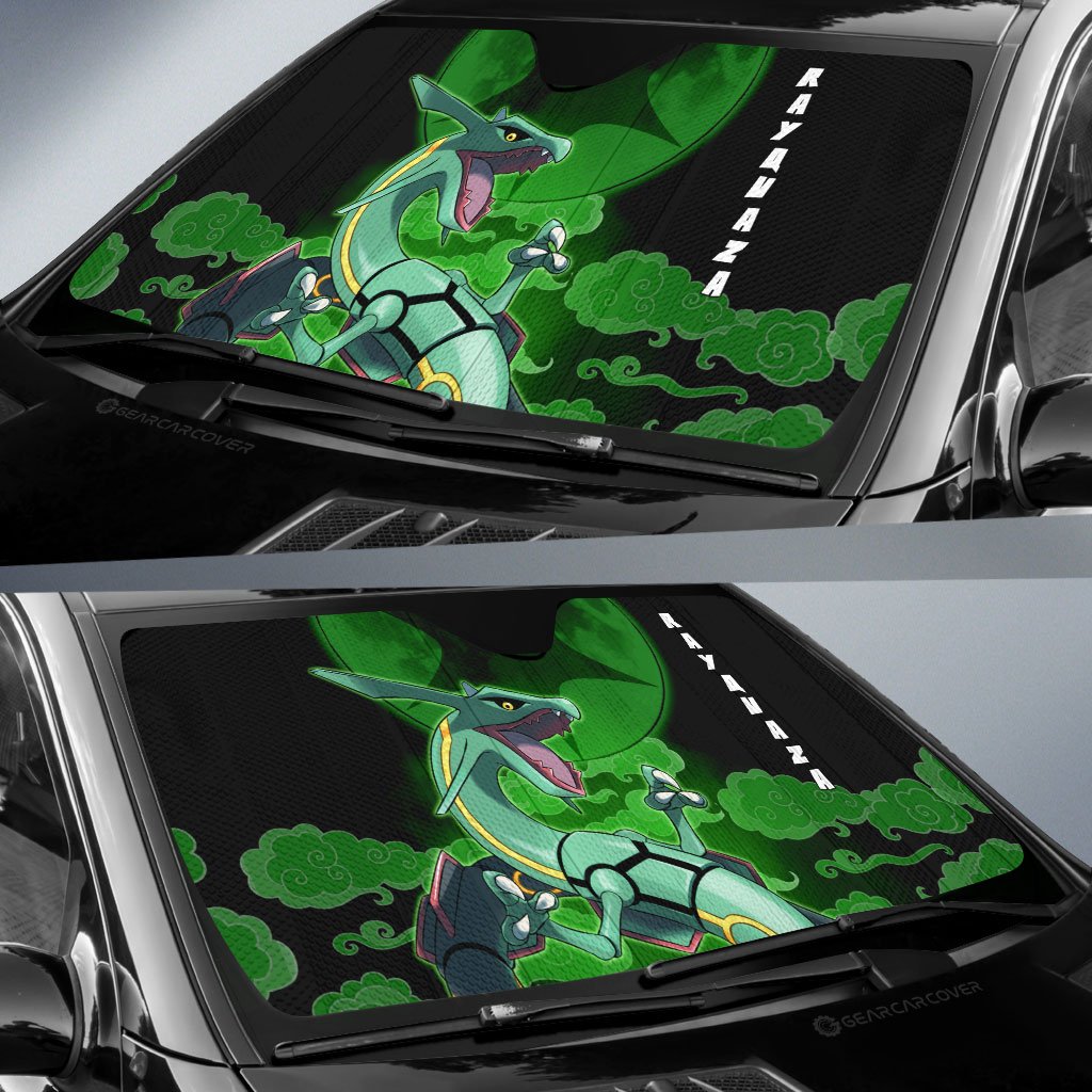 Rayquaza Car Sunshade Custom Car Accessories - Gearcarcover - 2