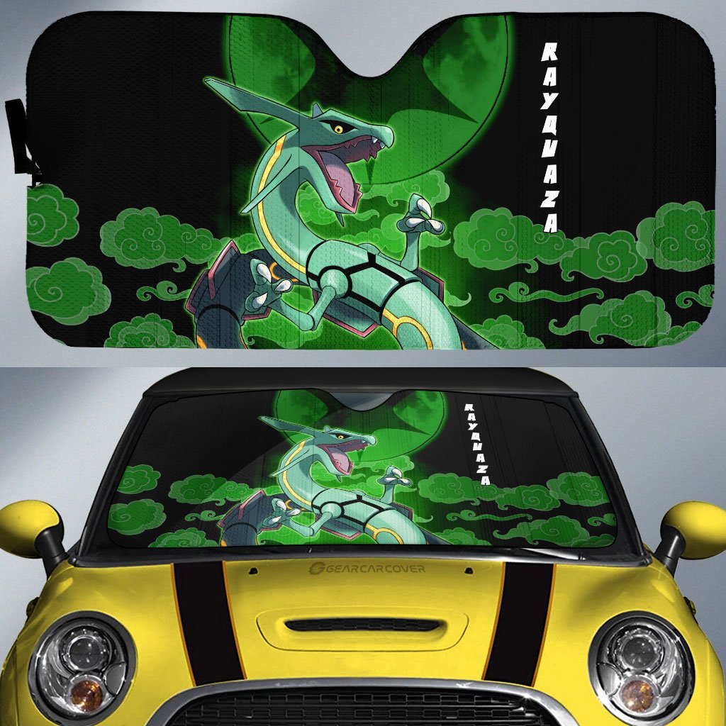 Rayquaza Car Sunshade Custom Car Accessories - Gearcarcover - 1