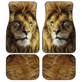 Real Cool Lion Car Floor Mats Custom Car Accessories Cool Gifts - Gearcarcover - 1