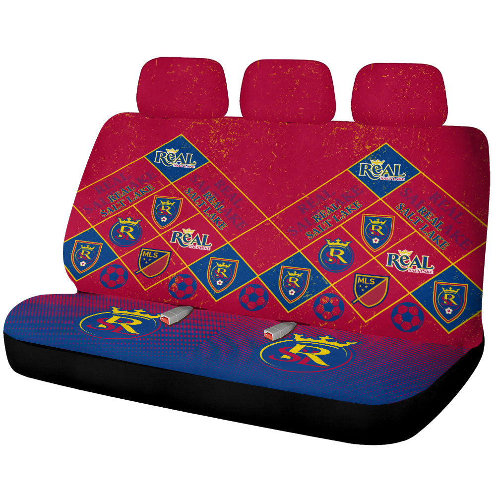 Real Salt Lake Car Back Seat Covers Sporty Team Collection - Gearcarcover - 1