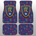 Real Salt Lake Car Floor Mats Custom Car Accessories - Gearcarcover - 1