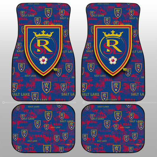 Real Salt Lake Car Floor Mats Custom Car Accessories - Gearcarcover - 1