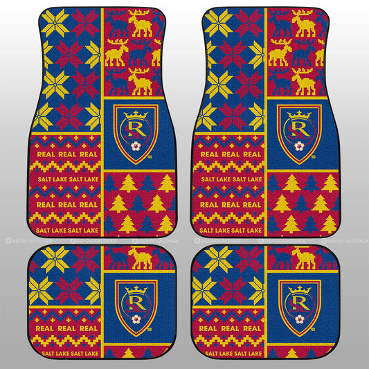 Real Salt Lake Car Floor Mats Custom Ugly Style Car Accessories - Gearcarcover - 1