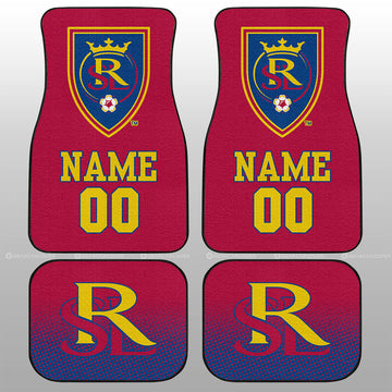 Real Salt Lake Car Floor Mats Sporty Team Collection - Gearcarcover - 1