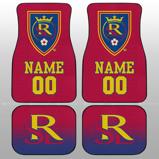 Real Salt Lake Car Floor Mats Sporty Team Collection - Gearcarcover - 1