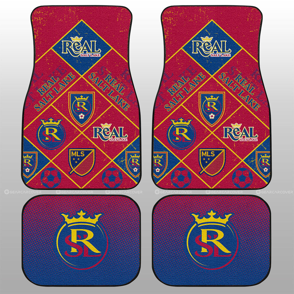 Real Salt Lake Car Floor Mats Sporty Team Collection - Gearcarcover - 1