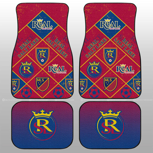 Real Salt Lake Car Floor Mats Sporty Team Collection - Gearcarcover - 1
