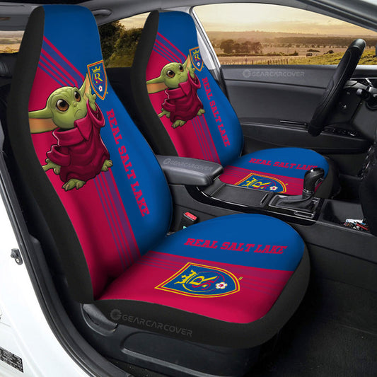 Real Salt Lake Car Seat Covers Baby Yoda Car Accessories - Gearcarcover - 2