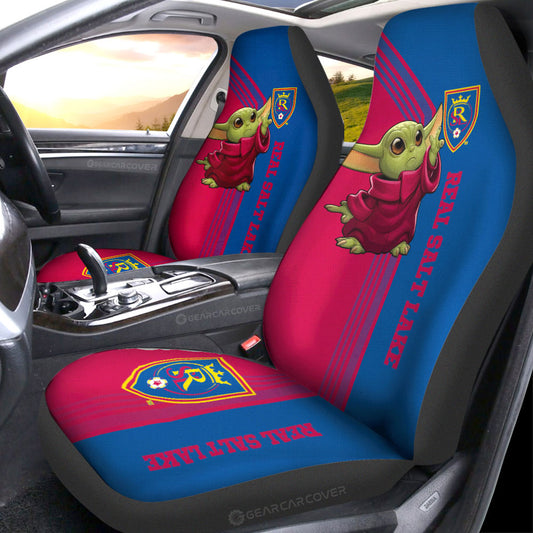 Real Salt Lake Car Seat Covers Baby Yoda Car Accessories - Gearcarcover - 1