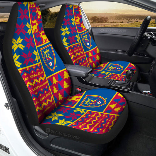 Real Salt Lake Car Seat Covers Custom Ugly Style Car Accessories - Gearcarcover - 2