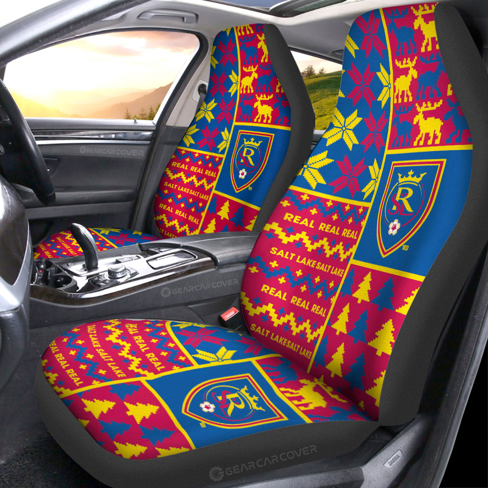 Real Salt Lake Car Seat Covers Custom Ugly Style Car Accessories - Gearcarcover - 1