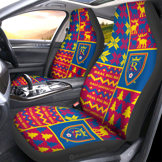 Real Salt Lake Car Seat Covers Custom Ugly Style Car Accessories - Gearcarcover - 1