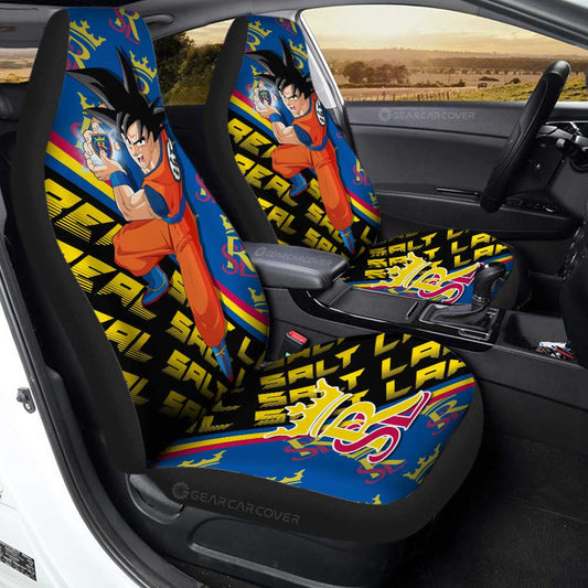 Real Salt Lake Car Seat Covers Goku Car Accessories For Fans - Gearcarcover - 1