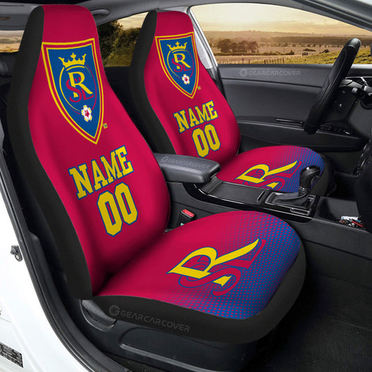 Real Salt Lake Car Seat Covers Sporty Team Collection - Gearcarcover - 2