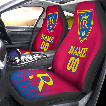 Real Salt Lake Car Seat Covers Sporty Team Collection - Gearcarcover - 1