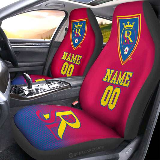 Real Salt Lake Car Seat Covers Sporty Team Collection - Gearcarcover - 1