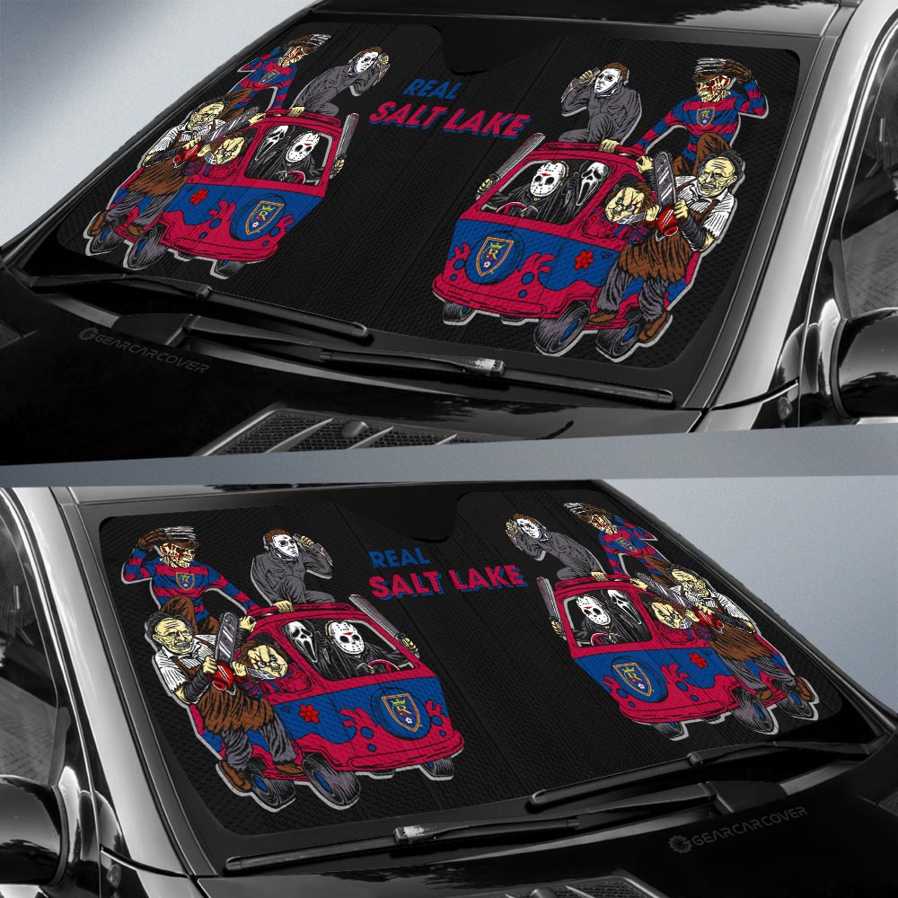 Real Salt Lake Car Sunshade Custom Car Accessories - Gearcarcover - 2